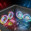 Thermaltake Korpuse ventilaator CL-F137-PL12SW-A, 3x120mm, 500-2000rpm, 30.5-36.5dB, RGB valgustus