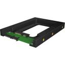 Raidsonic Adapteris IB-2538StS, 1x3.5", 1x2.5" hot-swap, 6 Gbit/s, melns