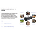 Ezviz EB3 4G CS-EB3-4G-BLACK Āra 3MP Akumulatora Kamera ar 5W Saules Paneli 4G LTE MicroSD / Krāsu Nakts Redze Melns