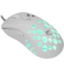 White Shark Pele AZRAEL-W GM-5013, 7200-12800 DPI, 6 pogas, 1.8 m, USB 2.0, apgaismojums, optiskā