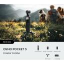 Dji kamera Pocket 3 Creator Combo CP.OS.00000302 1 colio CMOS, 4K/120fps, 2 colių ekranas, 1300 mAh baterija