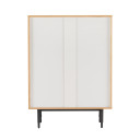 Kumode NATE 75x40xH102cm, ozols 45167