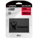 Kingston SSD A400 SA400S37/960G, 960 GB, SATA Rev 3.0, 500 MB/s, 450 MB/s, TLC m&auml;lu