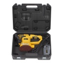 Ekscentriska slīpma&scaron;īna 450W &Oslash; 125mm - 3 piederumi, POWERPLUS, POWX0471, 26000 apgr./min, putekļu savāk&scaron;anas kaste, viegls dizains