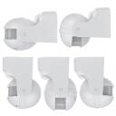 Maclean viedais gaismas slēdzis MCE358W, 12m, 220-240V, 1200W, kustības sensors, gaismas intensitātes sensors
