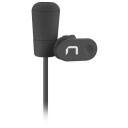 Natec Mikrofon NMI-1351 Bee, 3,5mm, -58dB, 50-16000Hz, kaabel&uuml;hendus, riideklipp