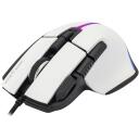 White Shark Hiir MARROK MARROK-W, 12000 DPI, 9 nuppu, 1.8m kaabel, RGB valgustus, optiline, USB 2.0