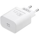 Rivacase мобильное зарядное устройство PS4101 W00, 110-240V, 1м, 1xUSB Type-C, быстрая зарядка, универсальное