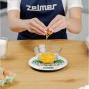 Zelmer Virtuvės svarstyklės ZKS1611 73105635P, 5kg, 1g, LCD, Grūdintas stiklas, Taros funkcija, Automatinis i&scaron;jungimas