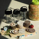 Комплект стеклянного пресс-головочного котла DUO 2 × 450 г, 9,1 × 9,1 × 16,5 см, 0,83 кг 313700 Browin