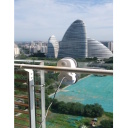 Inteliģents logu tīrīšanas robots ar vadu ar automātisko maršrutu un jaudīgu 5500 Pa sūci Balts C7 HUTT