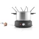 Progress Фондю EK6675PVDE, 1500W, 20см, 8 вилок из нержавеющей стали, регулируемый термостат