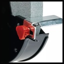 Lentes slīpma&scaron;īna TC-BG 200 L, EINHELL, 4412633, ar LED apgaismojumu un regulējamiem atbalstiem