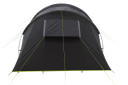 Kupola telts Tauris 4 4 guļvietas 440x220x180cm tumši pelēka H-HP-11560 HIGH PEAK