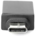 Digitus USB Type-C adapteris AK-300506-000-S, 3A, 5GB, USB-C, USB A, 9 pin, 24 pin, veidots