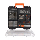 Suktuvas 20V - įsk. baterija 20V 2,0Ah ir pakrovėjas - 78 acc. POWDP15300 POWERPLUS