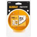 Dewalt Pjūklas 108mm DT90340-QZ Plienas, 47mm pjovimo gylis, Bi-Metal, 1 vnt., Greitas ki&scaron;tuko i&scaron;metimas