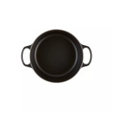 Čuguna katls apaļ&scaron; &Oslash;26cm / 5,3L matēts melns 02726090 Le Creuset