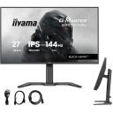 Iiyama G-MASTER GB2741HSU-B1 LCD monitors, 68.6 cm, 1920 x 1080, IPS, 144 Hz, 1 ms, 2xHDMI, 1xDP, 2xUSB 2.0, regulējams statīvs