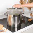 Salter Buljona katls BW13905, 9L, 24cm, nerūsējo&scaron;ais tērauds, stikla vāks, indukcijas saderība