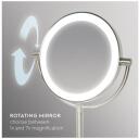 Homedics Meigipeegel MIR-8150-EU, 21cm, 35cm, 1x ja 7x suurendus, LED valgustus