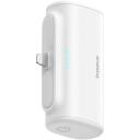 Baseus Akumuliatorius P10068307213-00, 5000mAh, 20W, Lightning 5V=2.4A, Type-C 5V=2.4A, kompakti, 8 sluoksnių apsauga
