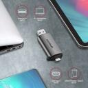 Axagon m&auml;lukaardi lugeja CRE-SAC, USB 3.2 Gen 1, 2 pesa, 5000 Mbit/s, metallkorpus, toetab microSD, SD