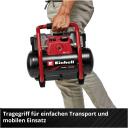 Einhell Akutoitel kompressor TE-AC 36/150 Li OF - Solo, 6L, 8bar, 150l/min, ilma &otilde;lita, ergonoomiline, statiiv