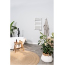 Elektriline r&auml;tikukuivati radiaator vannituppa taimeriga 500W IP24 seinale Sani Towel 500 White Eurom