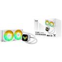 Asus TUF Gaming LC III 240 ARGB White Edition, 90RC01J2-B0EAY0, 40cm, 2 ventilatori, 90.78 cfm, 2600 RPM, 37.4 dB