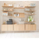 Коробка с крышкой Deco Stockholm XL 39,5x29,5x23,5cм Romance 0804711D64 Curver