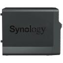 Synology NAS система DS423, Realtek RTD1619B, 2 RJ45, 2 USB 3.2, 2 ГБ памяти, EXT4, 4 отсека для дисков, 32.41 Вт