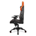 Gaming chair with ergonomic design adjustable armrests and high backrest CGR-Armor EVO Black-Orange COUGAR