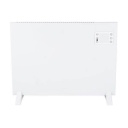 Конвекторный обогреватель для дома узкий с WiFi управлением 1200W IP24 настенный и напольный Alutherm 1200XS Eurom