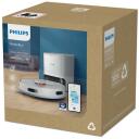 Philips putekļu sūcējs robots XU2100/15, putekļu maisiņ&scaron;, 0.38 L, 68 dB, Li-Ion 2600 mAh, 120 min, Wi-Fi, automātiskā tuk&scaron;o&scaron;ana