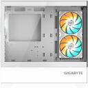 Gigabyte Korpus GB-C201PI, Midi Tower, 2x USB 3.0, 3x ARGB ventiliatoriai, 360mm radiatoriaus palaikymas, balta spalva