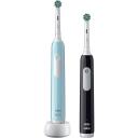 Oral-B Elektriskā zobu birste Pro Series 1 Duo Pro1 Duo Blue Black, 2 uzgaļi, 3 režīmi, akumulators, lādētājs