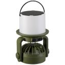 Tracer Kempinga lampa ar ventilatoru TRAOSW47808, 180lm, 1800mAh, iebūvēts ventilators, saules uzlāde, akumulatora indikators