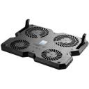 Deepcool Multicore x6, s&uuml;learvuti jahuti, DP-N422-MCX6, 900g, 4 ventilaatorit, 121.4 cfm, USB 2.0, must