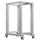 Lanberg Avatud rack 19" 22U OR01-6022-S, 600x1000mm, RAL7035, 4 vertikaalset paigaldusrauda