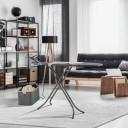 Lyginimo lenta Classic M Black 120x38cm 1072486 LEIFHEIT