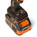 Аккумуляторный ударный шуруповерт DAEWOO DAX 6021Li SET, DAEWOO, DAX 6021Li SET, 21 W, 4.0 Ah, 850 Nm, 0-2400 об/мин, 1/2" квадратный патрон