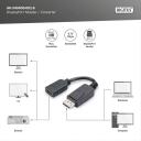 Digitus DisplayPort adapter AK-340400-001-S, 15cm, HDMI A Naine, must, video