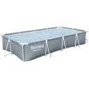 Bestway Bassein Raam STEEL PRO 7347430, 366 cm x 201 cm x 66 cm, 4000 l, TriTech materjal, korrosioonikaitse