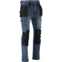 Stretch Jeans Trous. Dark Blue S. S YT-79050 YATO