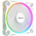 Asus Datora korpusa ventilators MR120 90DA00I3-B09000, 12 cm, 58 CFM, 1600 RPM, 21 dB, 20 LED, PWM atbalsts