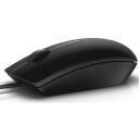 Dell Laidinė pelė MS116 570-AAIR, 1000 DPI, 3 mygtukai, USB, optinė, Plug&Play