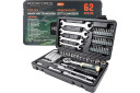 Rockforce T&ouml;&ouml;riistade komplekt 1/4"DR RF-2622-5, 62 tk, Cr-V, 6-punkt, plastikkarp