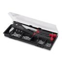 Двусторонние заклепочные плоскогубцы, KREATOR, KRT617103, 120 хромированных стальных заклепок