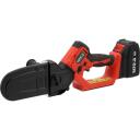 Yato grandininis pjūklas YT-828115 18 V, 4 Ah, be anglies, 3500 min⁻&sup1;, 6" (158.5 mm) pjovimo strypas, 28 grandinės nuorodos